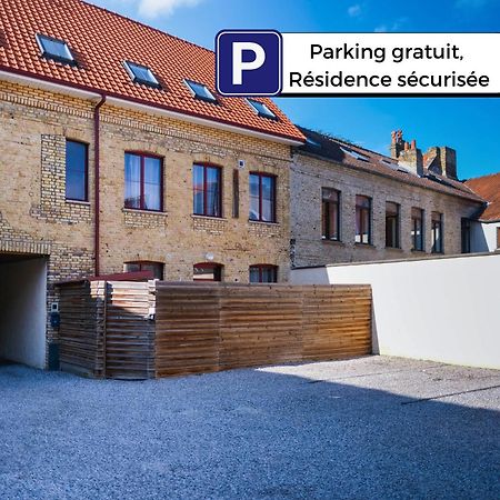 Le Spacieux A Saint-Omer - 2 Chambres, Centre Et Gare A Pied, Parking Gratuit Eksteriør billede